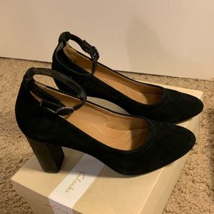 Clarks -Chryssa Jana Suede Pumps